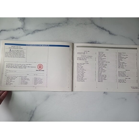 The Cookie Book A Part Of Wisconsin Electric's Efficient Appliance Program - Picture 8 of 10